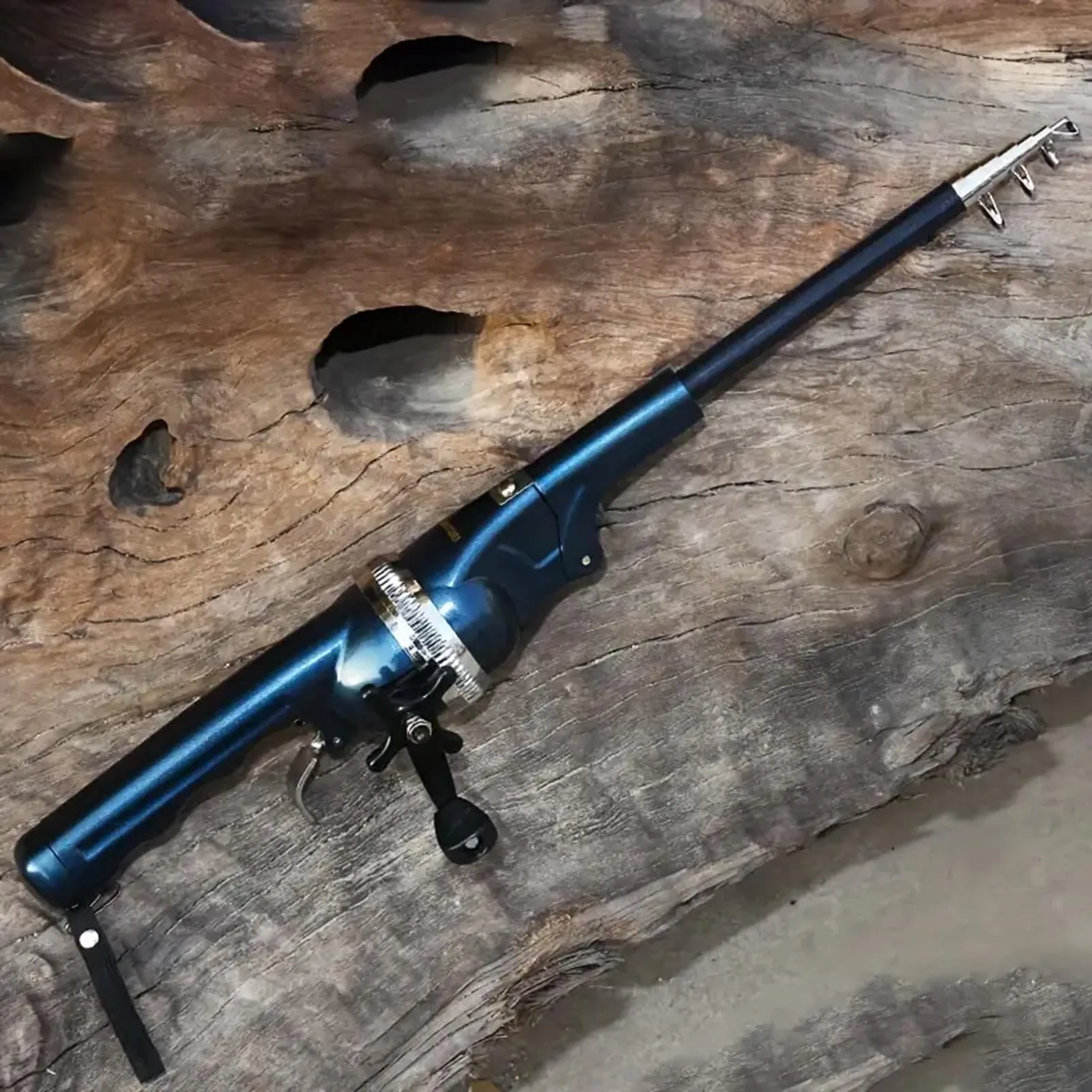 

Portable Folding Fishing Rod Upgrade The Rocker Arm Sea Pole With Accessories 1.31m Ultralight Fishing Pole Outdoor Hand Poles