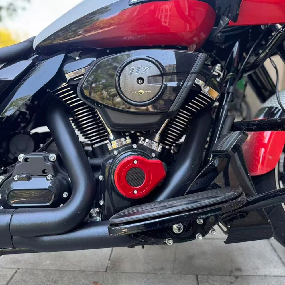 

Motorcycle Accessories Colors CNC Cam Covers with Pure Carbon Fiber for Touring 2023.5 CVO 2024 up M8 2024 up Softail with VVT