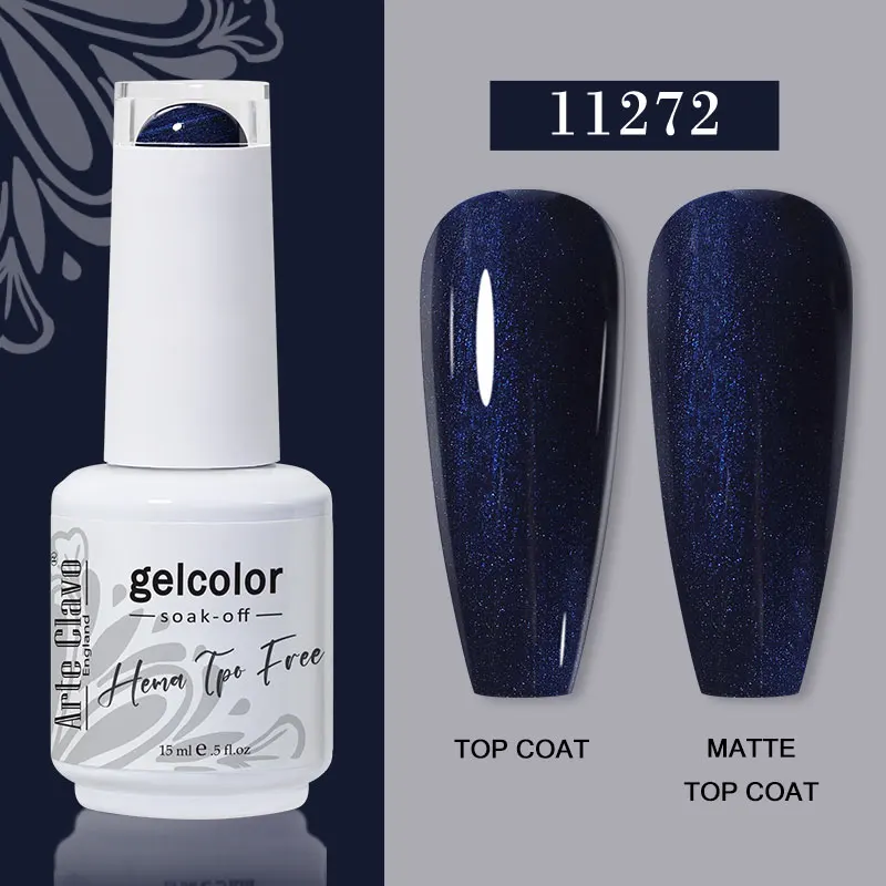 Arte Clavo 116 Kleuren Gel Nagellak 15 ml Kleurrijke Gel Semi Permanente Losweken UV Gel Nail Art DIY Ontwerp vernis Nagelbenodigdheden