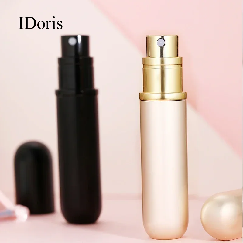 

IDoris perfume vaporizers bottles are bottled empty and The top is portable The mini 5ml spray bottle is bottled at any time