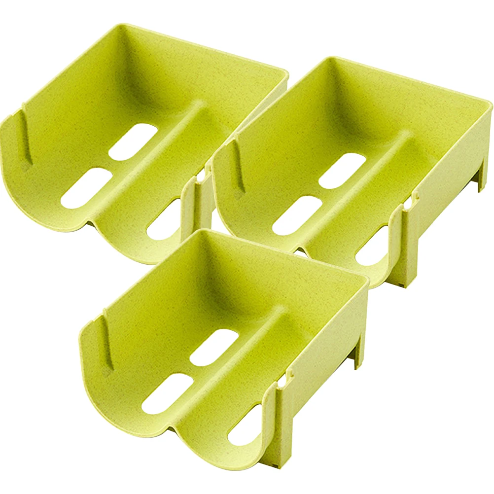 

3 Pcs Beer Storage Rack Self-pushing Soda Can Organizer Kitchen Beverage Holder