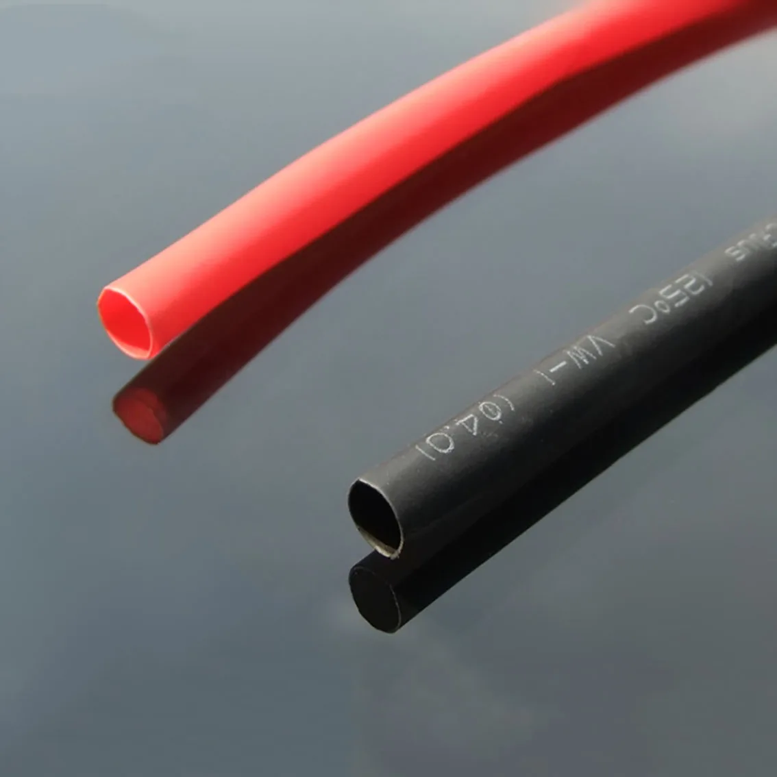 5Meters 2:1 Black/Red 1/2/3/4/5/6/8mm Diameter Heat Shrink Heatshrink Tubing Tube Sleeving Wrap Wire DIY Connector Repair