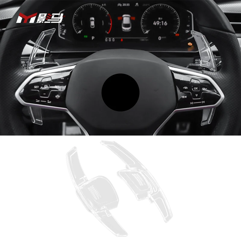 Car Steering Wheel Paddle Extension Shifter For VW GOLF 8 7 7.5 golf MK7 MK8 MK7.5 R-Line GTI R 2013-2023