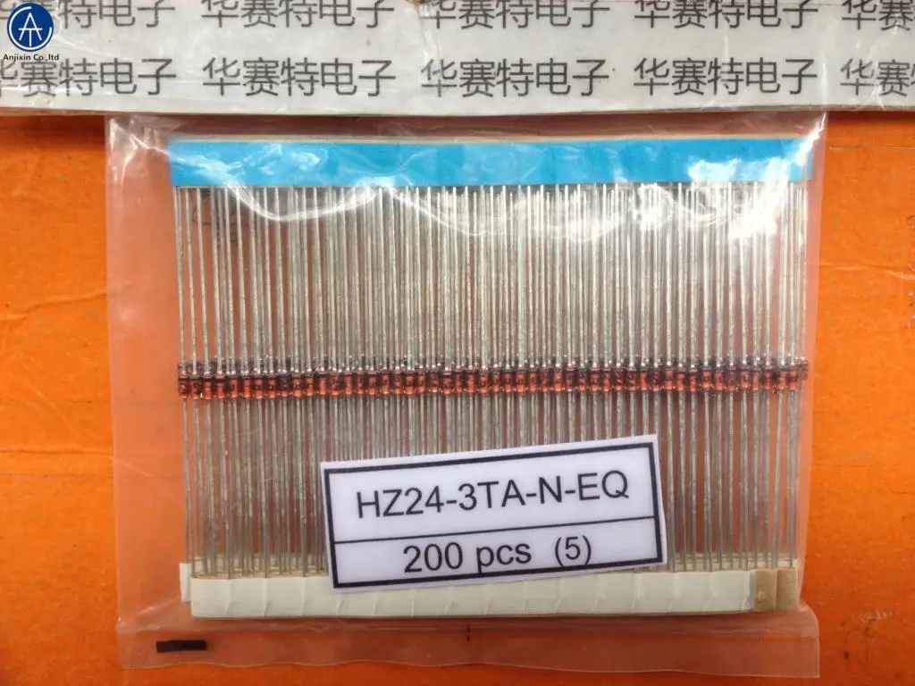 50Pcs 100% ต้นฉบับใหม่ HZ24-3TA-N-EQ HZ24-3 DO-35 24.3V-25.5V