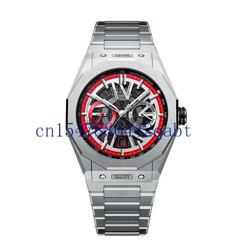 BONEST GATTI King Speed Series Watch Fully Automatic Mechanical Watch Hollow out