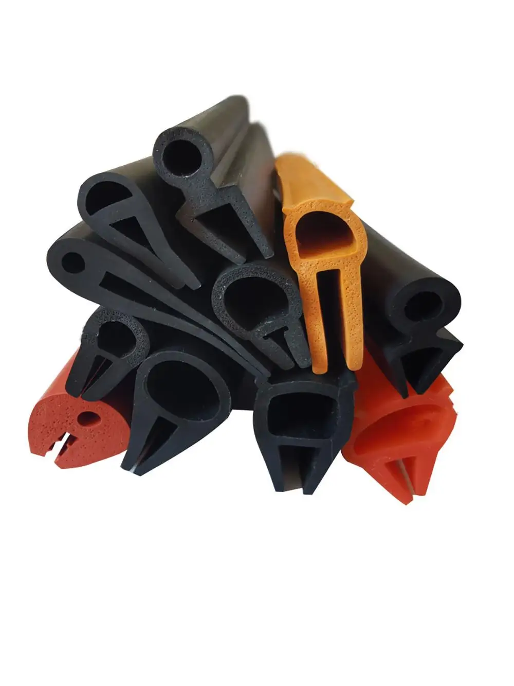 Bande d'étanchéité en caoutchouc pour protection des bords du canal U, 1/2m, avec garniture à bulles supérieure, boîte de Distribution industrielle, porte, verre, métal, panneau en bois