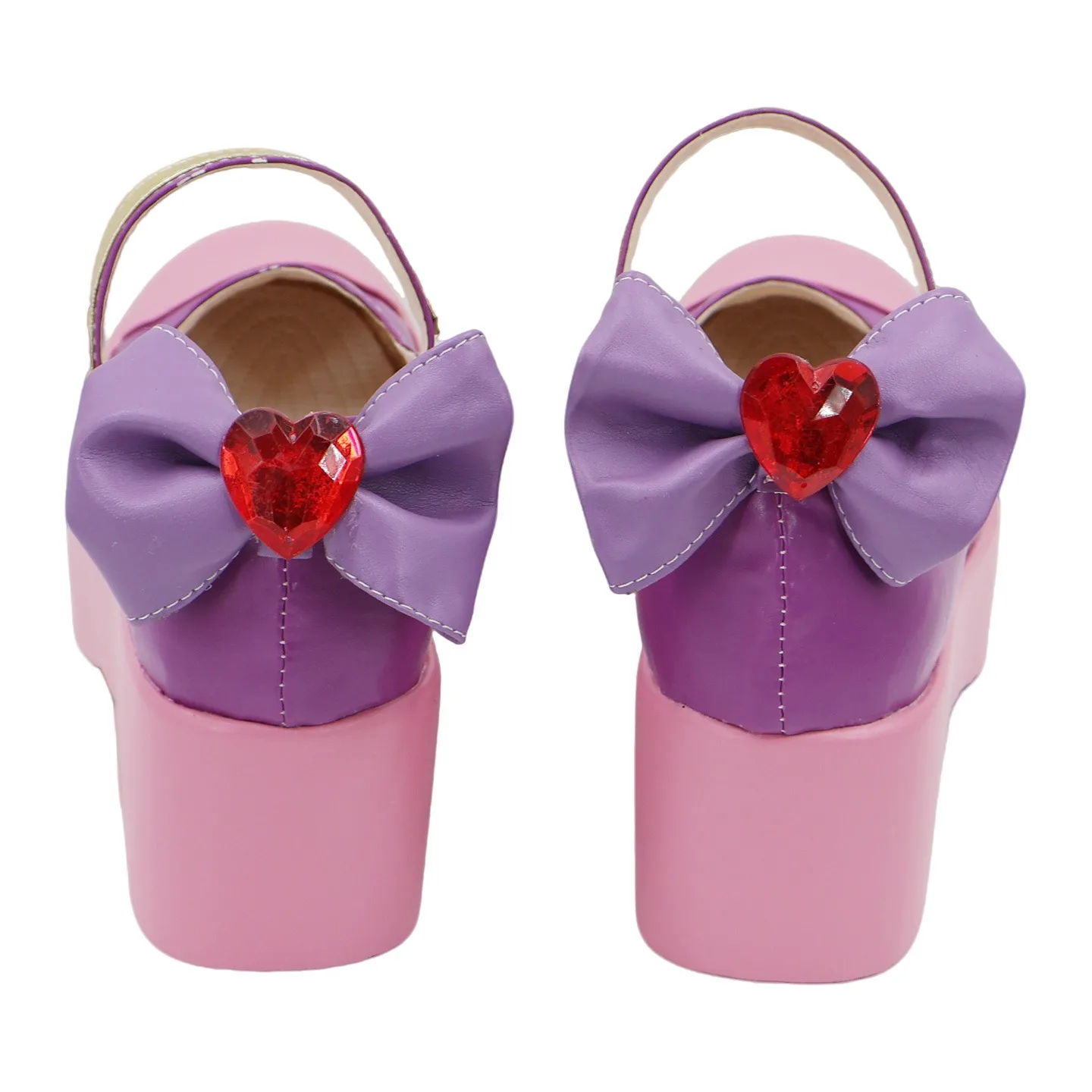 OW Kiriko Cosplay Shoes Game Accessories Cosplay Props PU Leather Shoes Halloween Carnival Boots Custom Made