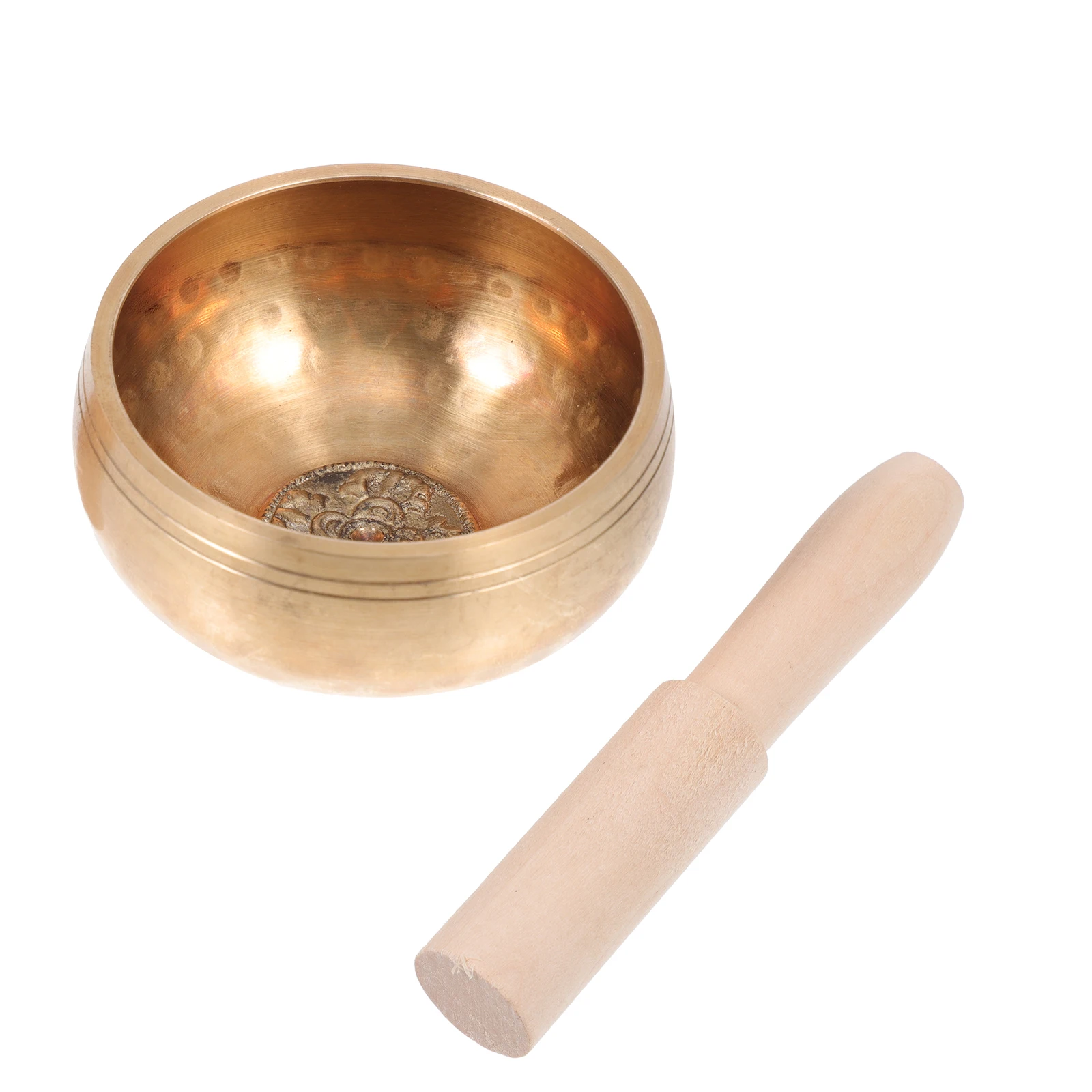 

Singing Bowl Copper Yoga Simple Sound Meditation Music Therapy Tool Portable Storage Healing Sleep Field