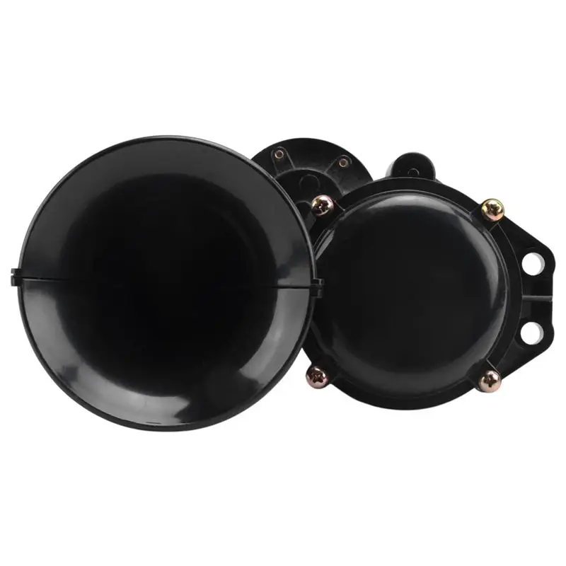 

【Суперновинка】Автомобильный пневматический гудок 12В/24В, громкий, с электрическим клапаном, плоский, для легковых автомобилей, грузовиков, автобусов, фургонов, поездов