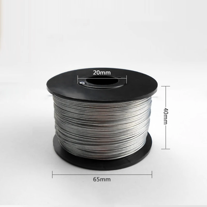 UNDEROOF Galvanized Iron Wire with a Diameter of 0.8 MM and a Length of 110 Meters for Automatic Rebar Tying Machine