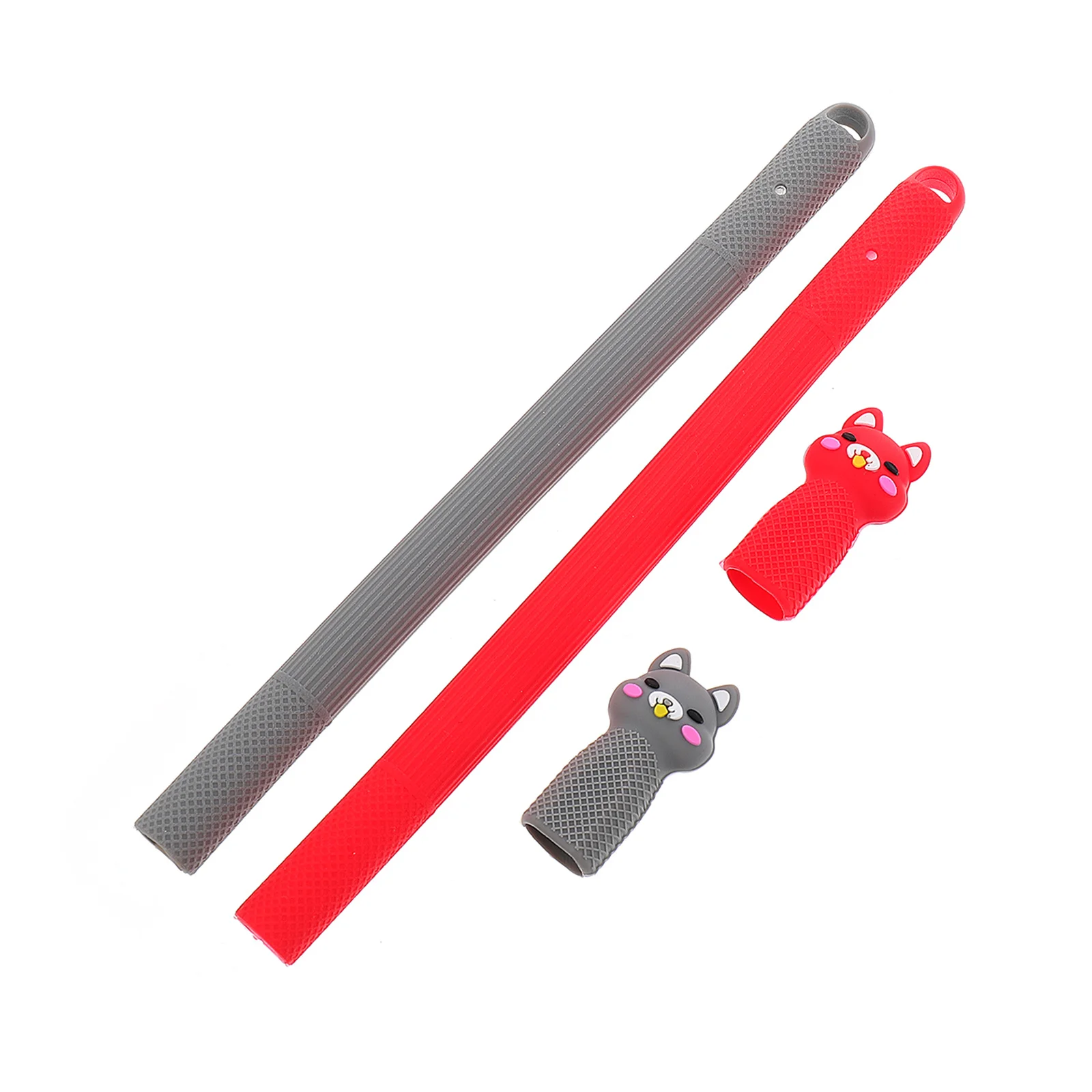 2pcs Silicone Stylus Pen Tips For Pencil 2 Anti-Leak Anti-Dust Cover Smooth Nonslip Falling-Resistant Protective Cap