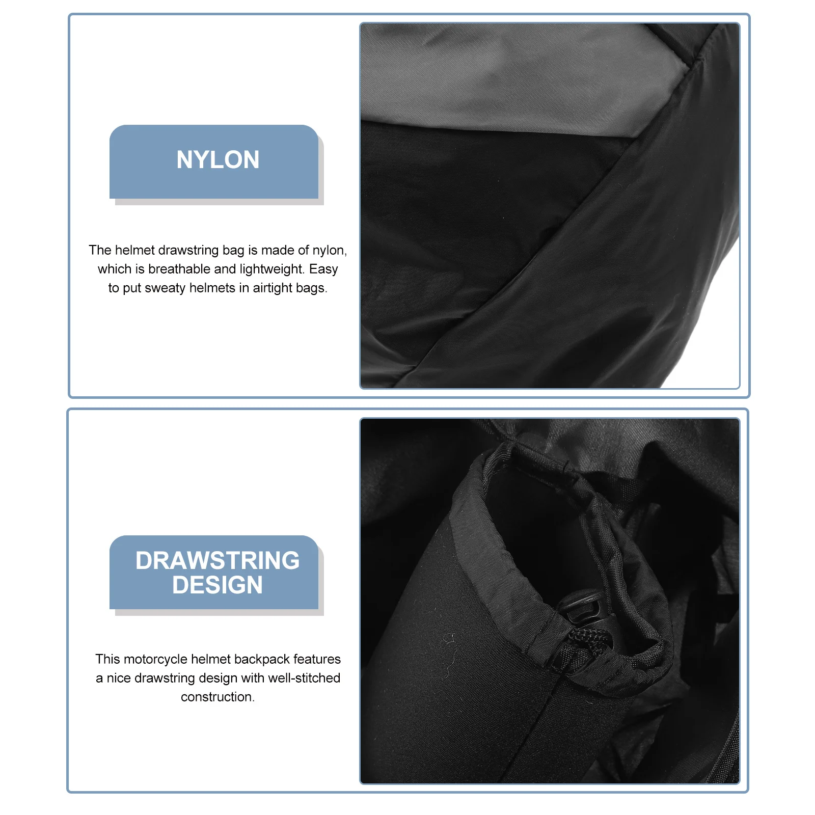 Sports Bag Backpack Lightweight Breathable Nylon Drawstring Storage for Outdoor Sports Cycling Volleyball Bag