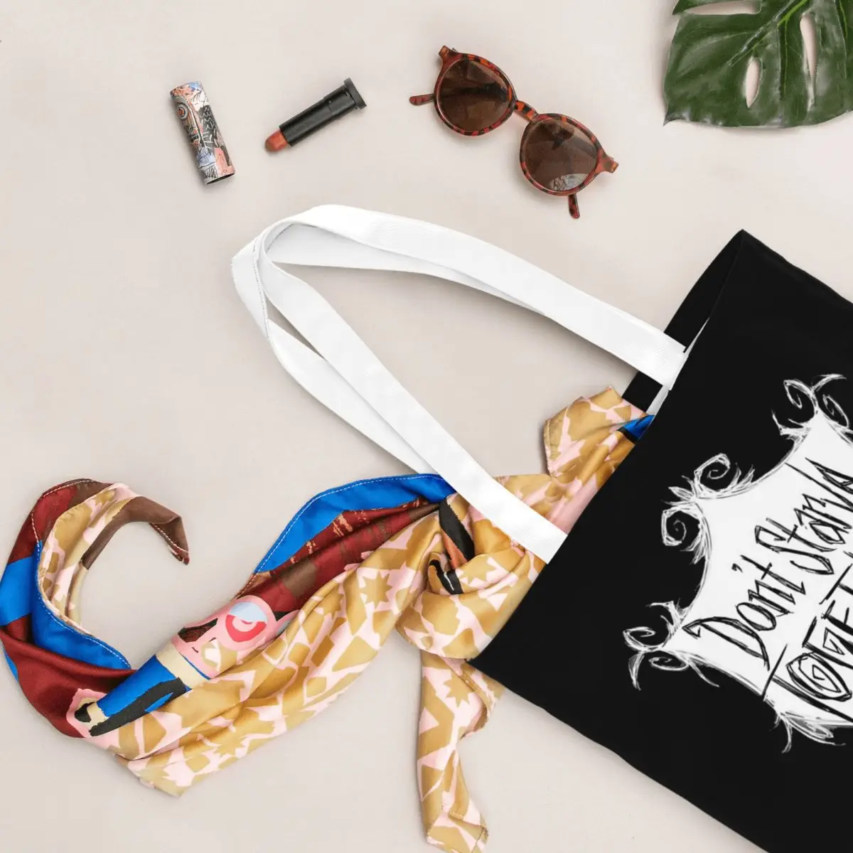 Don T Starve Together Boodschappentassen Opvouwbaar canvas De draagtas Meisjes schoudertas Reishandtas