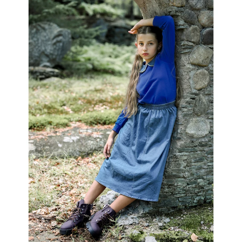 Рисунок 6 - Ali Plus Aw25 джинсовый свитер с воротником