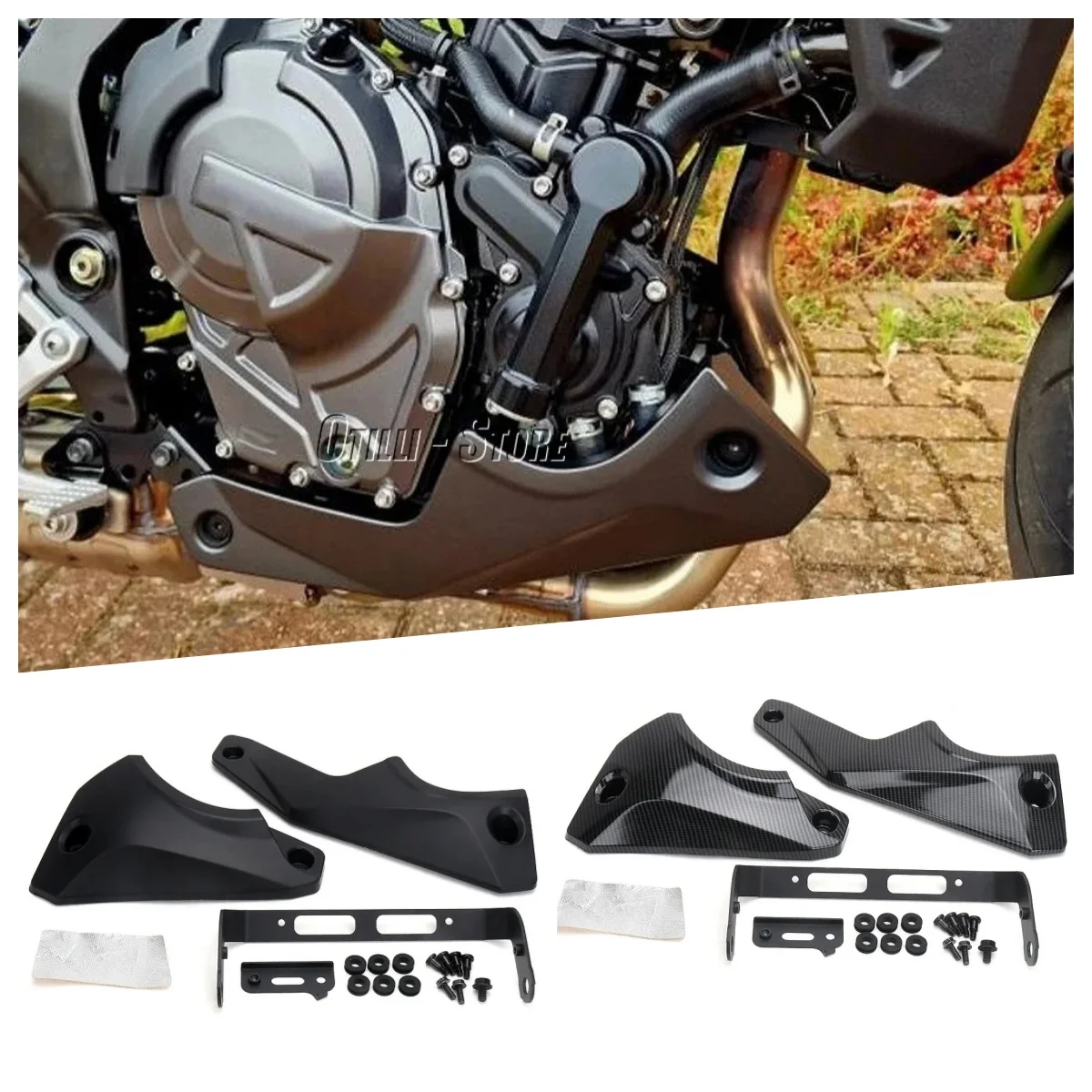 

New Motorcycle Engine Chassis Guard Body Lower Bellypan For Suzuki GSX-8S GSX8S GSX 8S Gsx-8S 2022 2023 2024 Fairing Accessories