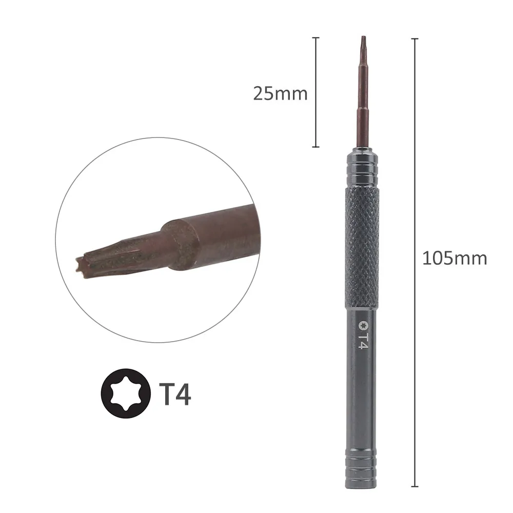 Small Torx Screwdriver Kit T4 T5 T6 Torx Screwdriver for Laptop Computer Hard Disk Drive HDD SSD Repair Opening Tools