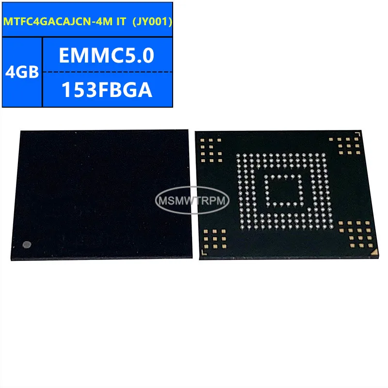 THGBMBG5D1KBAIL MTFC4GACAJCN-4M IT JY001 EMMC5.0 4GB 153FBGA Chip de Memória IC Componentes Eletrônicos Novo Original