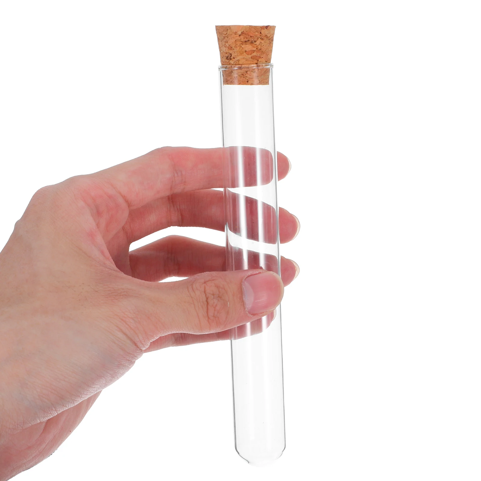 

20Pcs Glass Test Tubes with Cork Stoppers for Scientific Experiments Chemical Liquid Storage 20x150mm Eco-Friendly Compact
