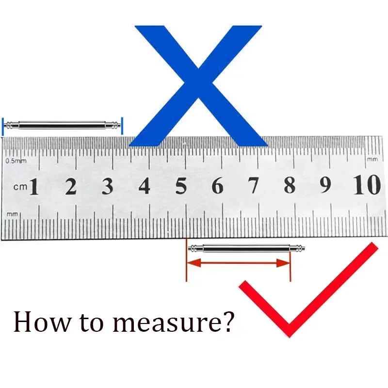 20pcs 1.5mm 1.8mm Thickness Spring Bars Quick Release Watch Band Spring Bar Metal Spring Link Pins 12/14/15/16/18/20/22/23/24mm