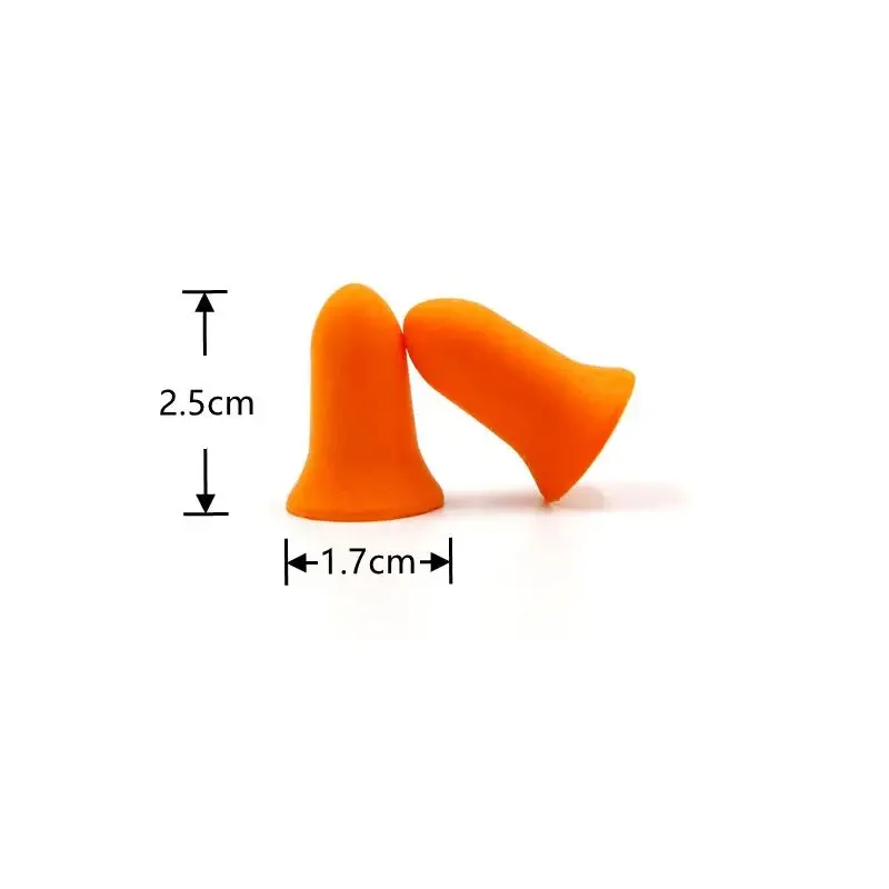 2/20/60 Pcs Mini Ear Plugs Soundproof Earplugs For Sleep Insulation Foam Soft Sleep Cancelling Earplug Improve Sleeping Ear Plug