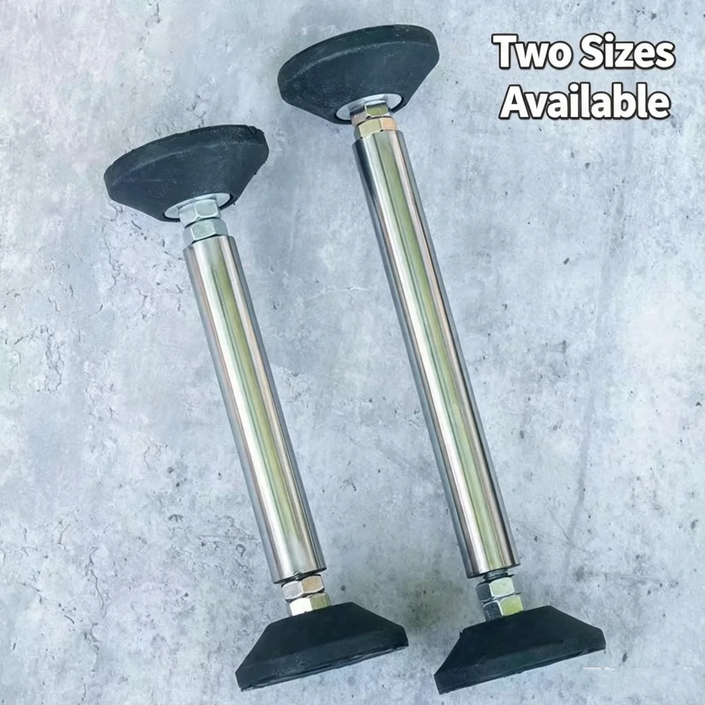 Adjustable Telescopic Support Rod, Positive & Reverse Thread Retractable Lift Tool for Bathroom Vanity, Cabinet & Under Sink Ins
