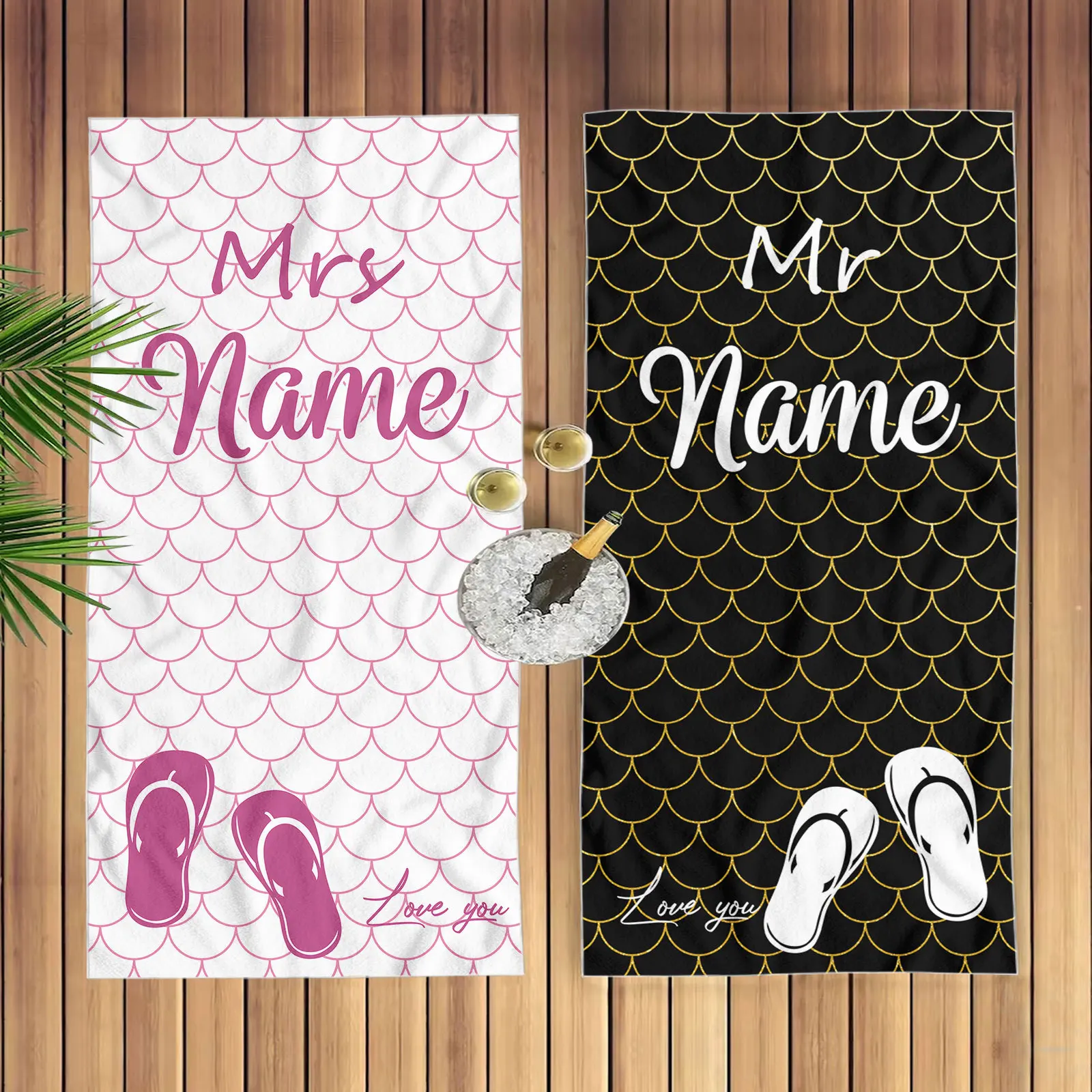 Personalized Name  Beach Towel Microfiber Shoes Style beach Towel  Bath Towel Beach Towel Shoes