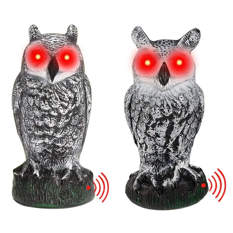 

Owl Decoy Plastics Owl To Keep Birds Away Owl Decoy Scarecrow To Scare Birds Away Bird Control For Garden Yard And Outdoor Decor