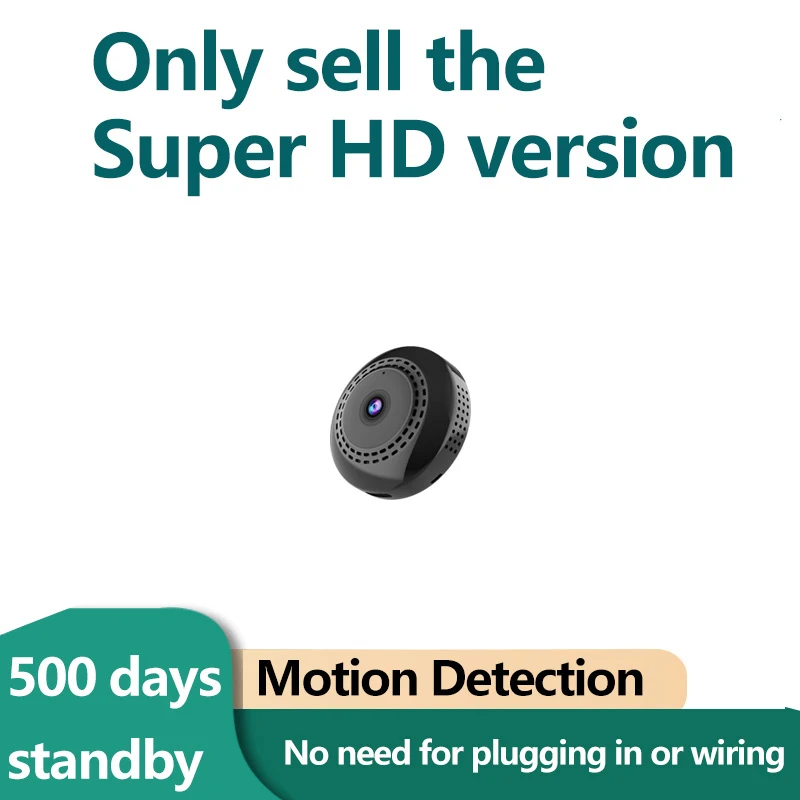 

Беспроводной монитор с небольшой камерой сверхвысокой четкости марки P для домашнего использования, Wi-Fi, удаленный доступ через мобильный телефон, мини-бытовой неминиатюрный невидимый скрытый тип