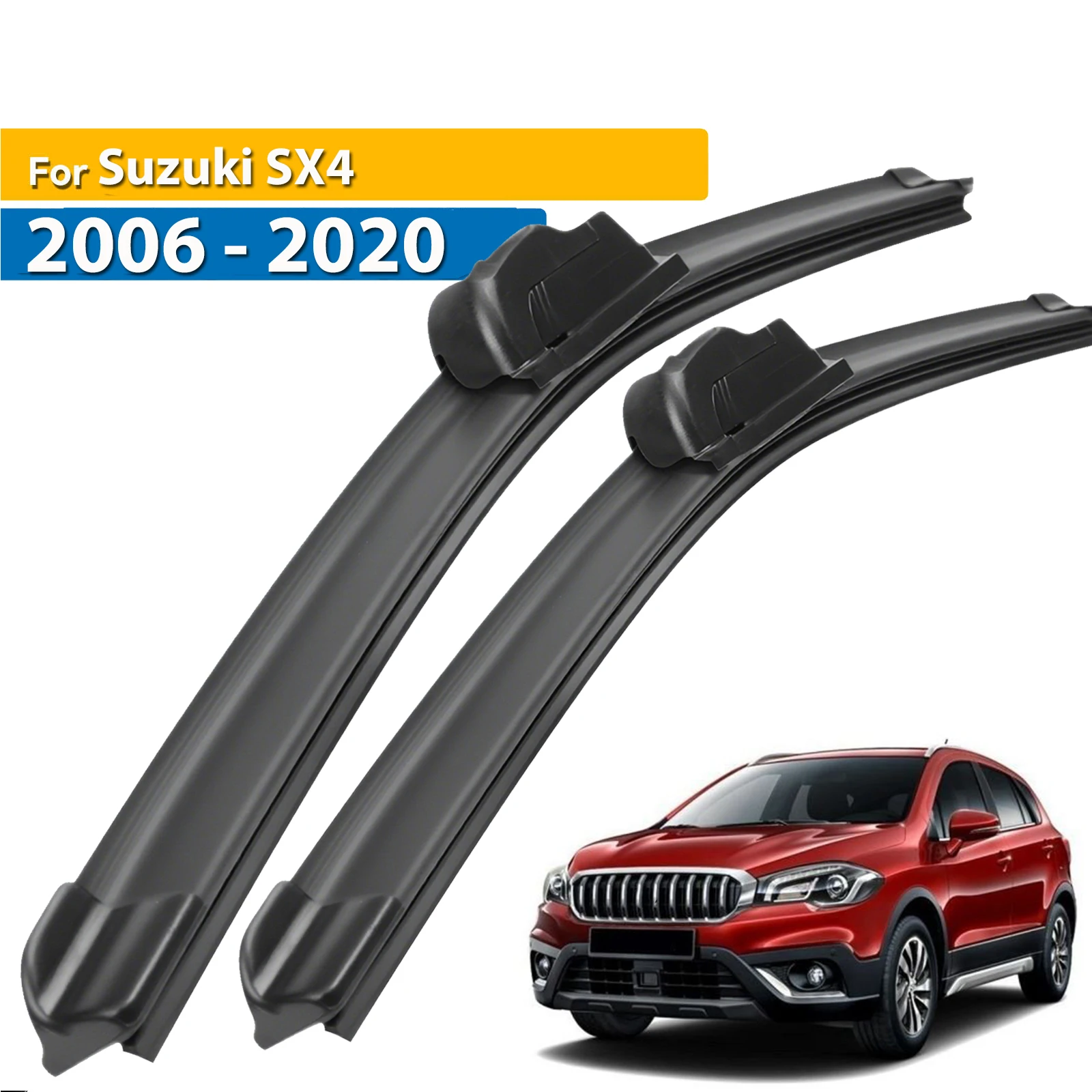 

Erick's Wiper Front Wiper Blades For Suzuki SX4 2006 - 2020 Windshield Windscreen Clean Window Car Rain Brushes Nature 26"+14"