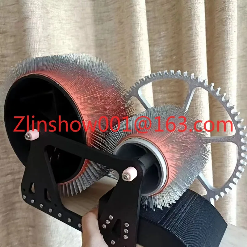 الشركة المصنعة Fainting Maid Mini Swing Sheep Fleece Drum Carder Hand Mini Wool Comb Picker Machine للألياف #2