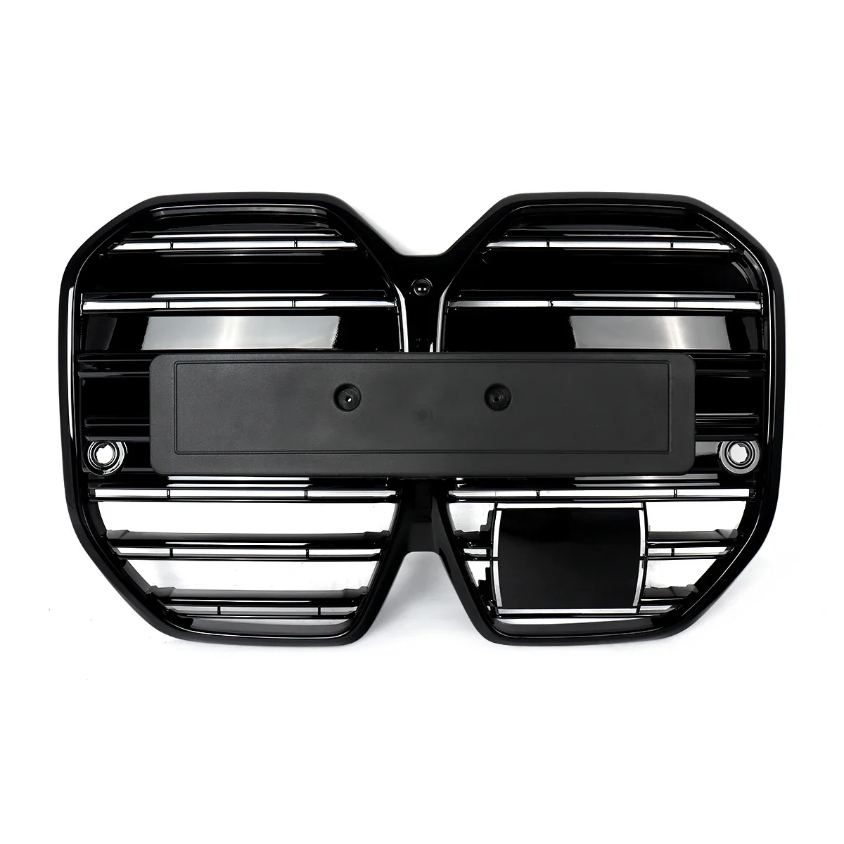 Grill wyścigowy do BMW G26 serii 4 i4 Gran Coupe eDrive35 40 M50 2022 2023 2024, błyszczący czarny, górny grill wlotu powietrza przedniego zderzaka