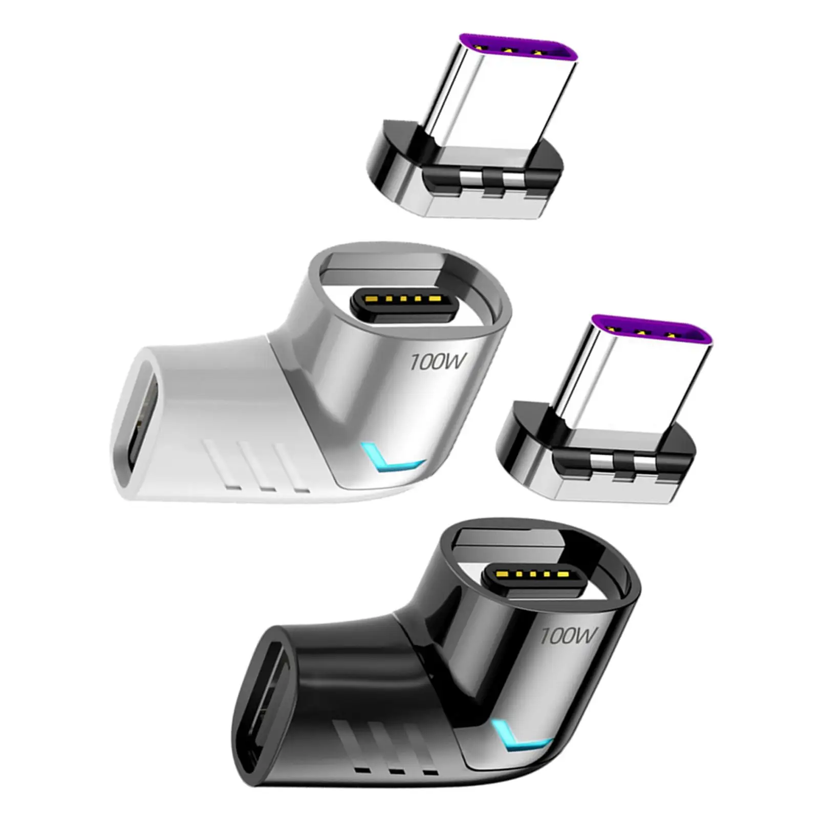 5A Magnet Adapter Fast Charging Cable Interconnects Connector Laptop Notebooks Tablet Computers