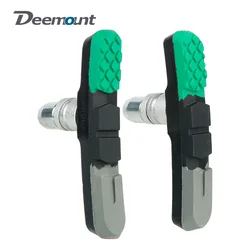 Robust Hard Wearing Rubber Blocks for MTB Linear Pull V Clamp Braking 70mm V-brake Pads for Metal Rim Wet Dry Conditions