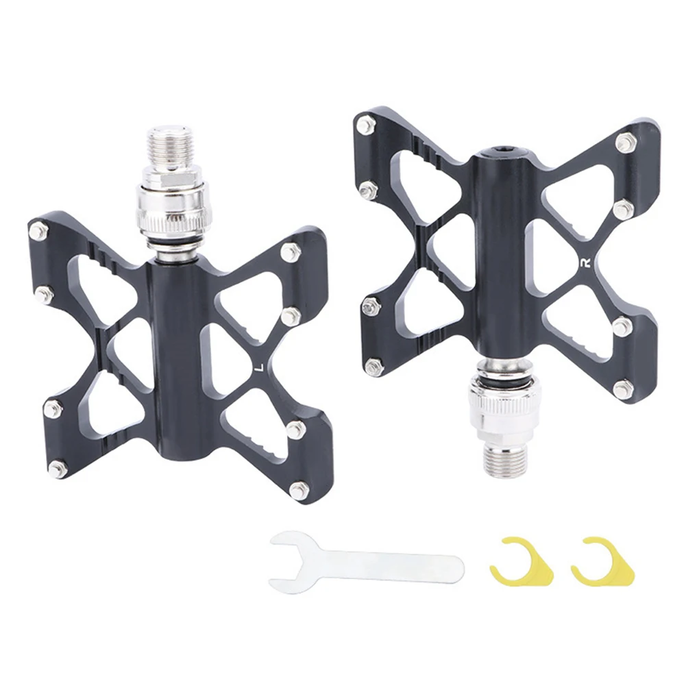

CNC Cutting Pedal Quick Release Pedal Anti-skid Nail Design Scratch Resistant Stable Trample Pedal Folding Bike