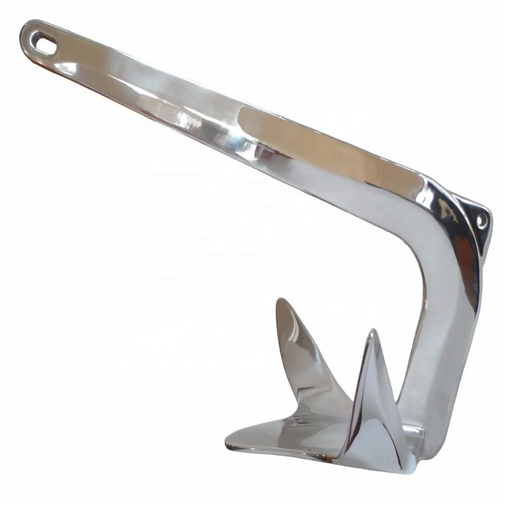 Manufacturer Custom Boat Metal Accessories Ship Marine Anchor Stainless Steel Folding Anchor Marine Parts