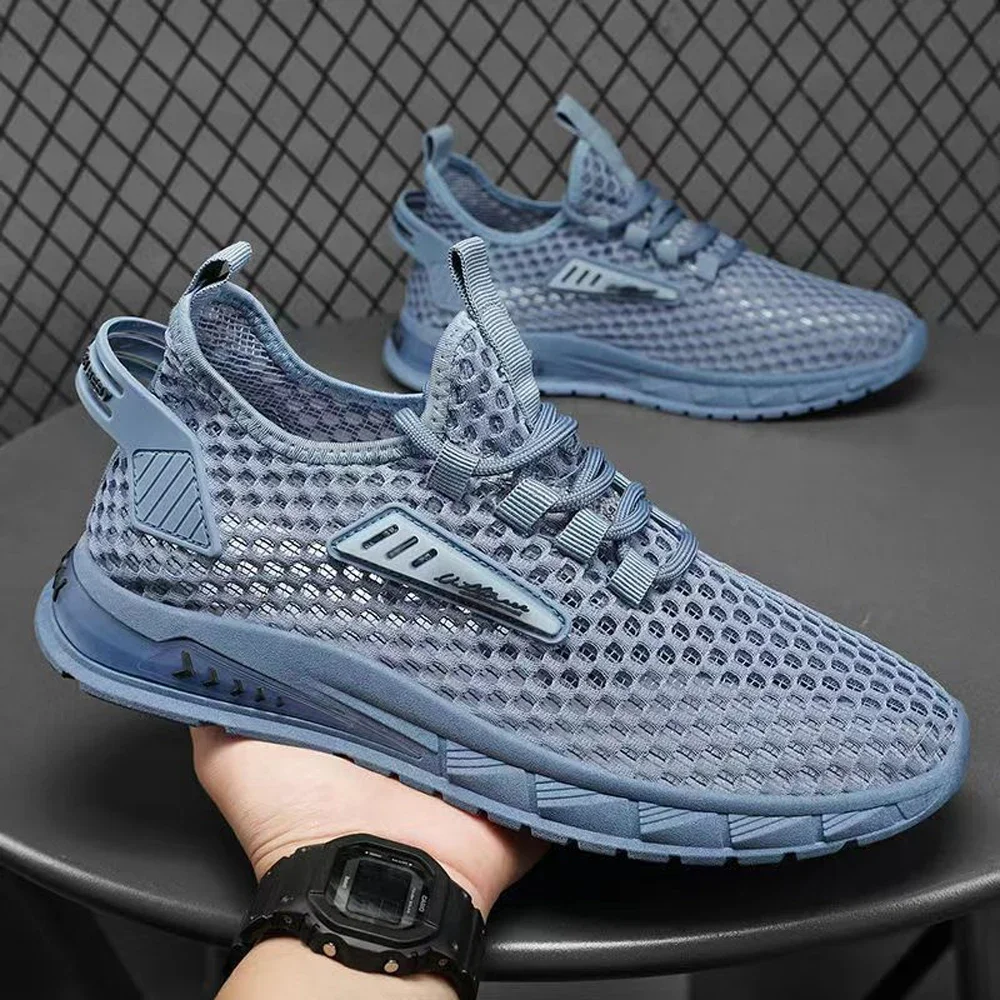 Mens Shoes Summer Breathable Sneakers Fashion Men's Sandals Casual Sports Lightweight Walking Mesh Shoes Mens