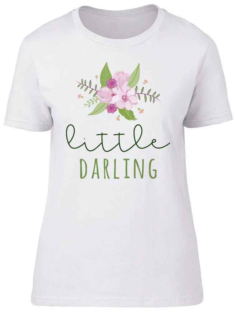 Little Darling Ladies Womens Fitted T-Shirt Anime Graphic T-shirts For Men