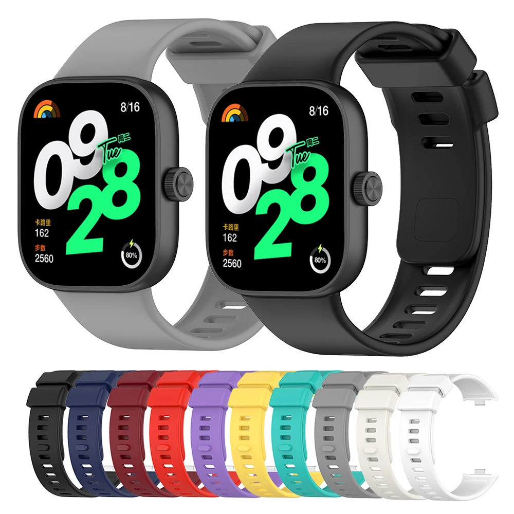 Silikonarmband für Redmi Watch 4 5 6 Smartwatch-Band für Xiaomi Mi Band 8 Pro/9 Pro Armband-Armband