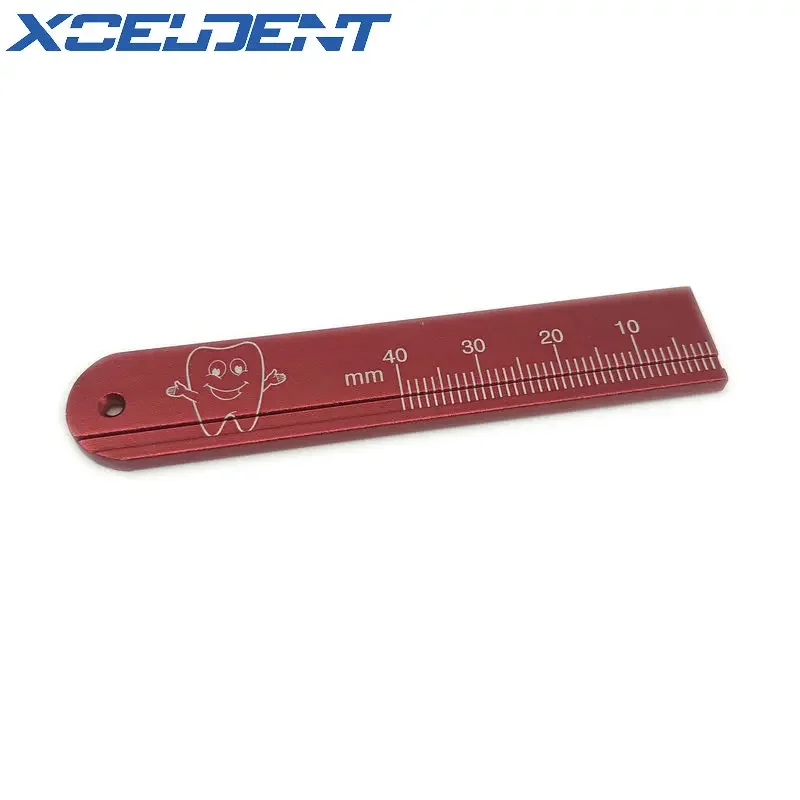 High Quality Aluminium Dental Endo Rulers Span Measure Scale Endodontic Finger Rulers Dentist Tools Materials