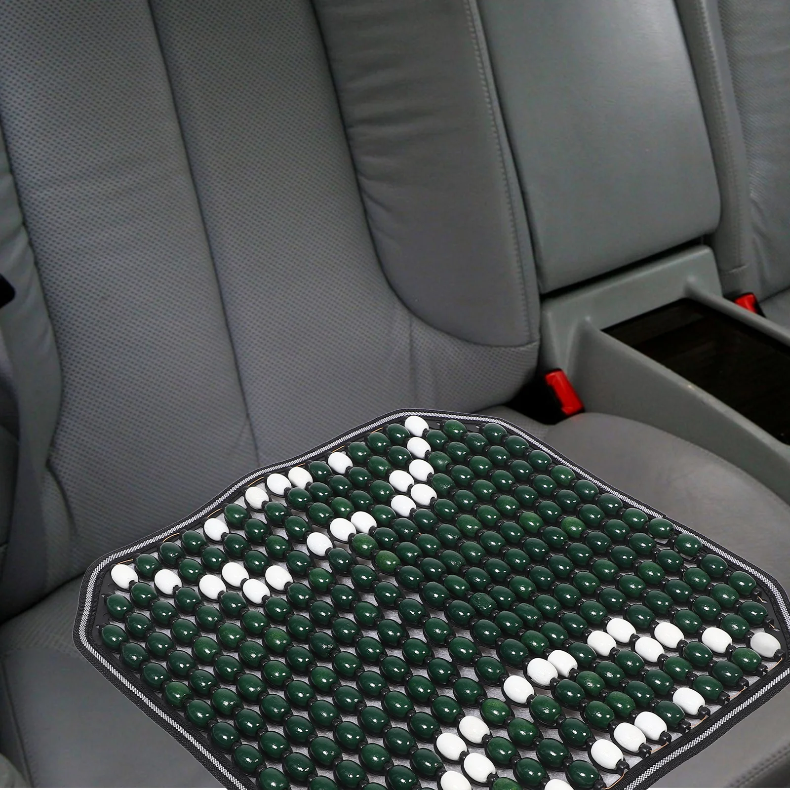 

Beaded Car Seat Cushion Cooling Pad Universal Size Easy Install Remove Stylish Comfortable Cooling Seat Cushion