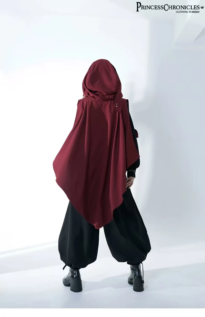 Rollenspiel-Outfit 2026 Neuer Stylischer Gothic Lolita Hosenanzug für Halloween, Weihnachten und Karneval