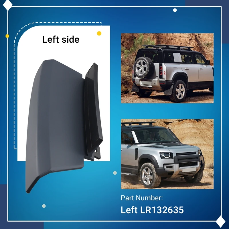 Rear Bumper End Trim Panel Profile Cover Unpainted For Land Rover New Defender 2020