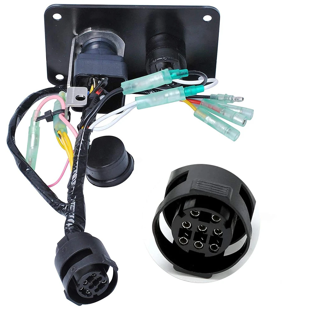 

704-82570-12-00 704-82570-08 Outboard Single Engine Key Switch Assembly Panel for Yamaha PANEL SWITCH ASSY Fast