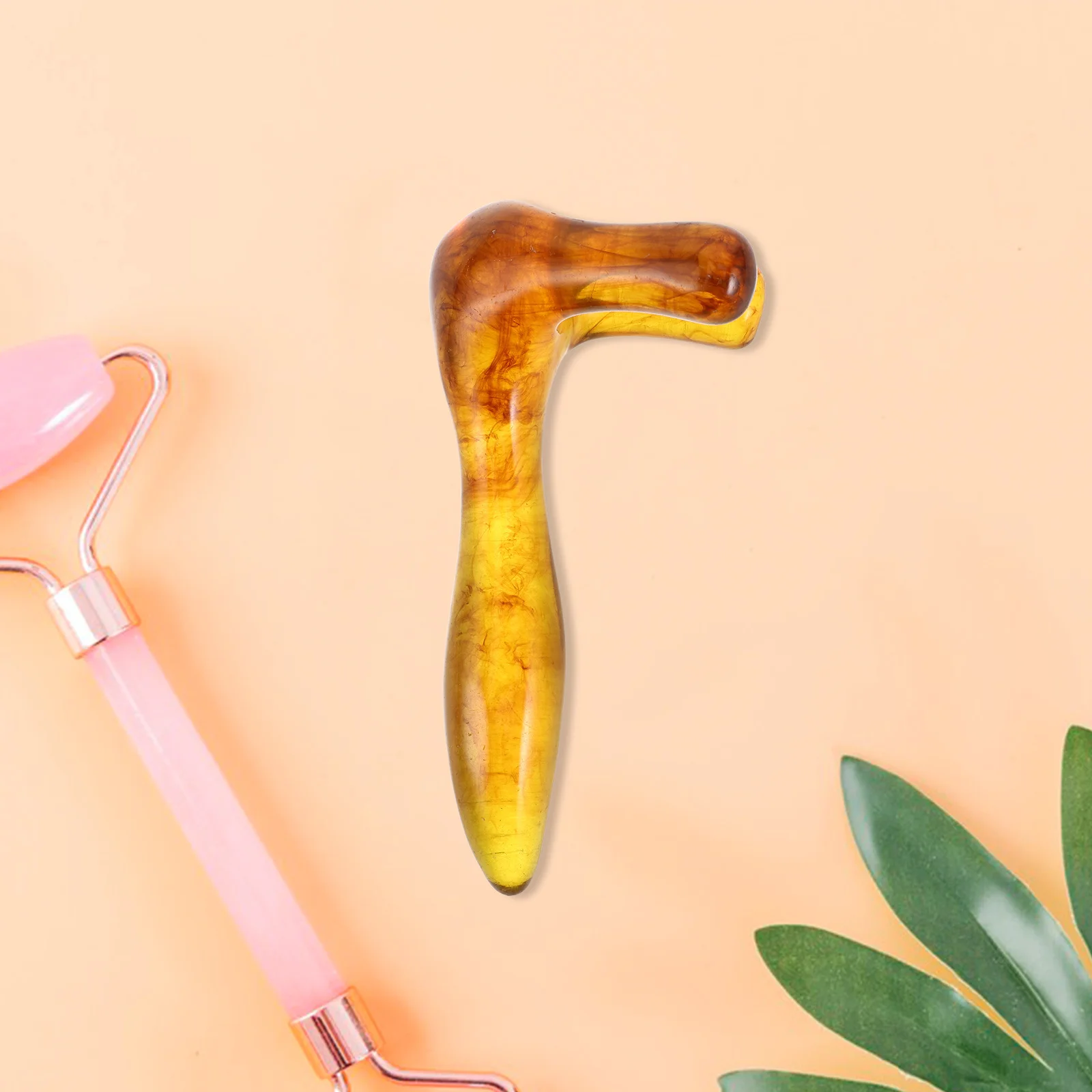 Resin Guasha Tool Face and Nose Massager Multifunctional Design Easy to Use for Professional Salon Home Beauty