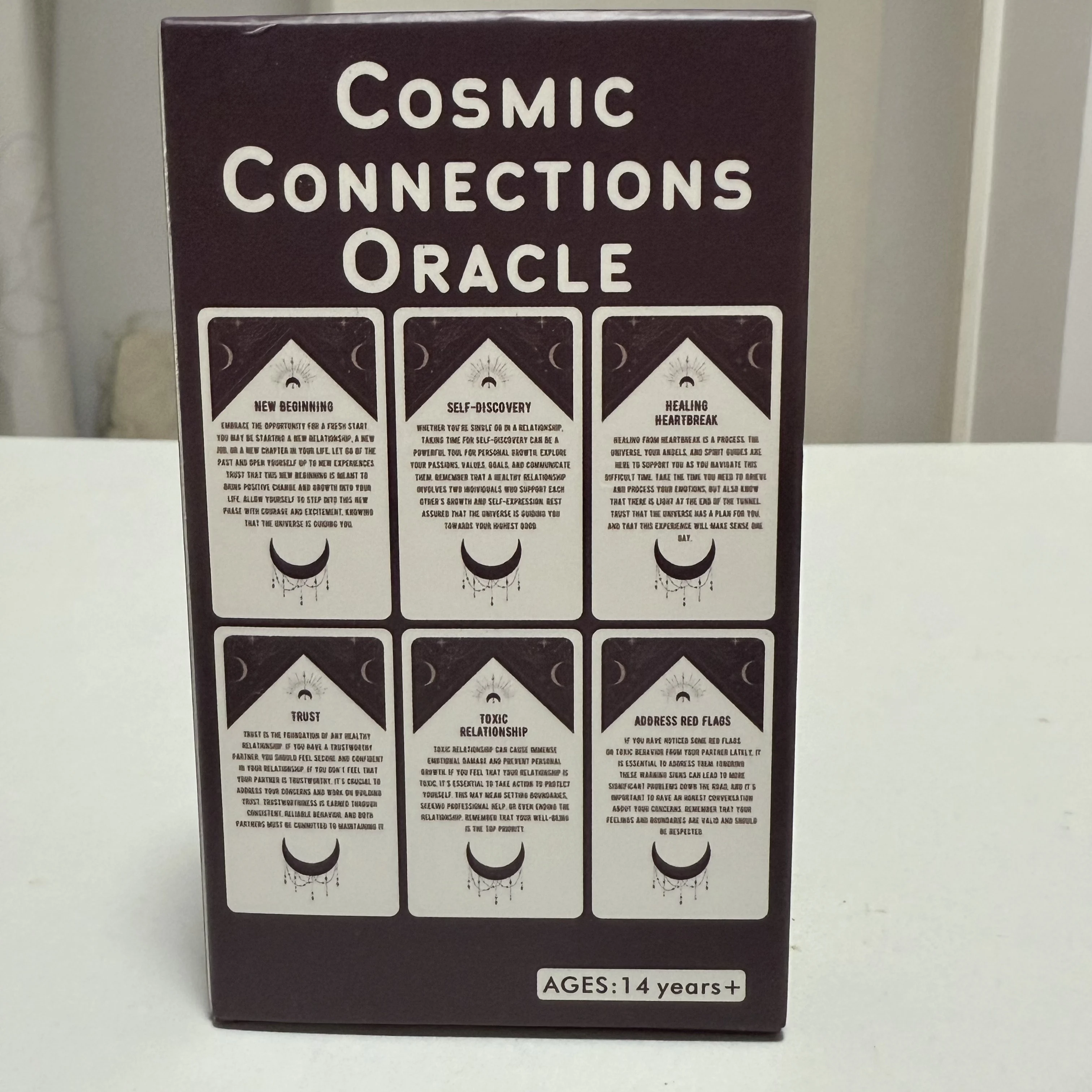 Cosmic Connections Oracle deck 54pcs Oracle Cards Board Game Divination Tell The Love & Relationship