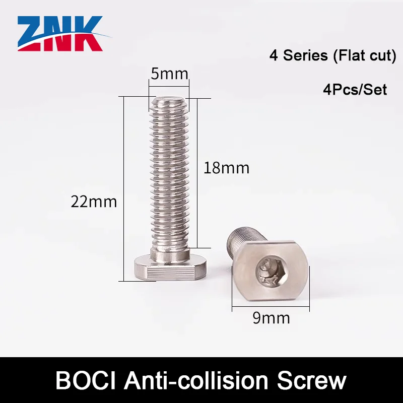 ZNK BOCI Anti-collision Screw 4Series High Power Laser Head Spare Parts for BLT461T BLT462T Laser Machine