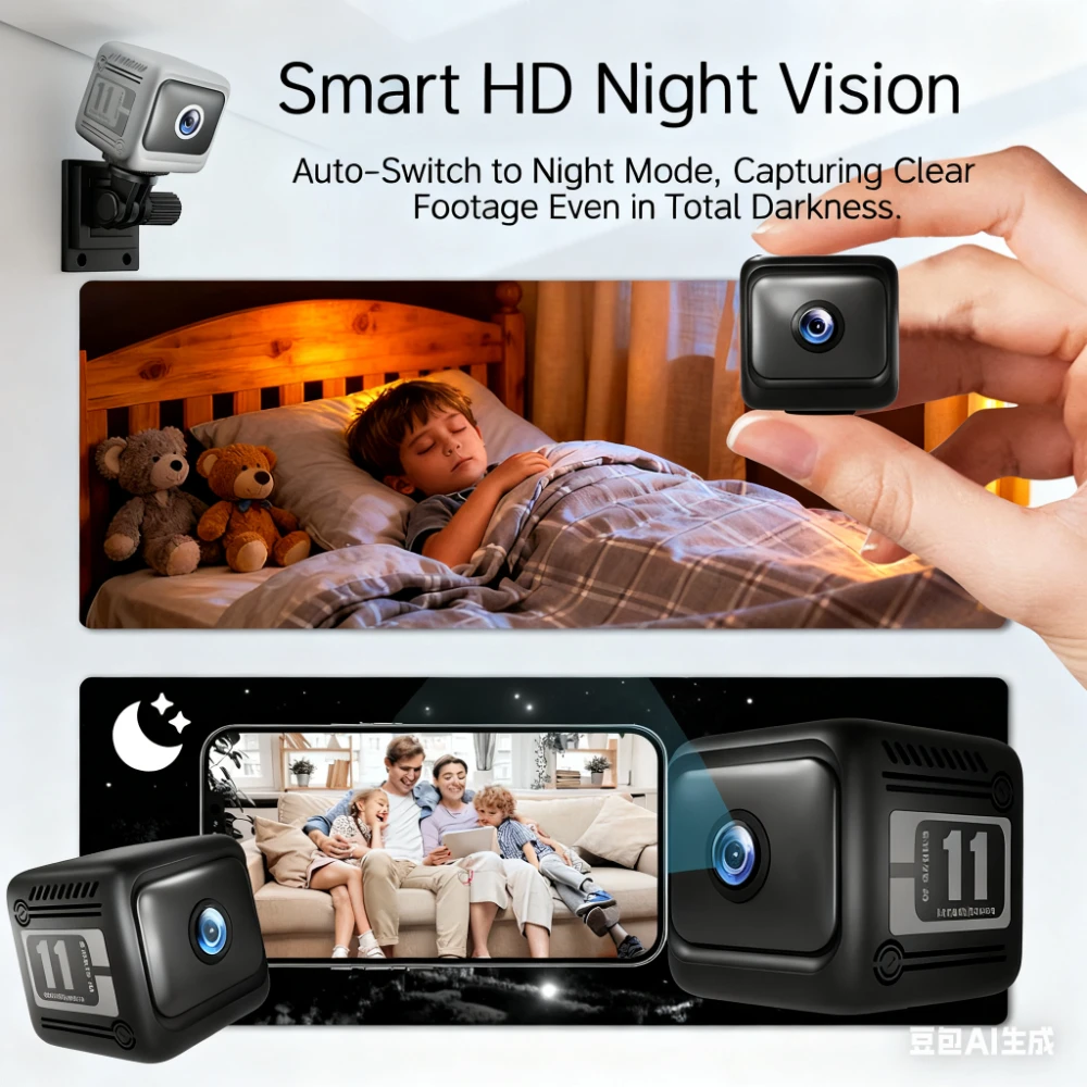 1080P HD Wifi Mini Camera Long - огляд і ціна Smart Home Battery Camera