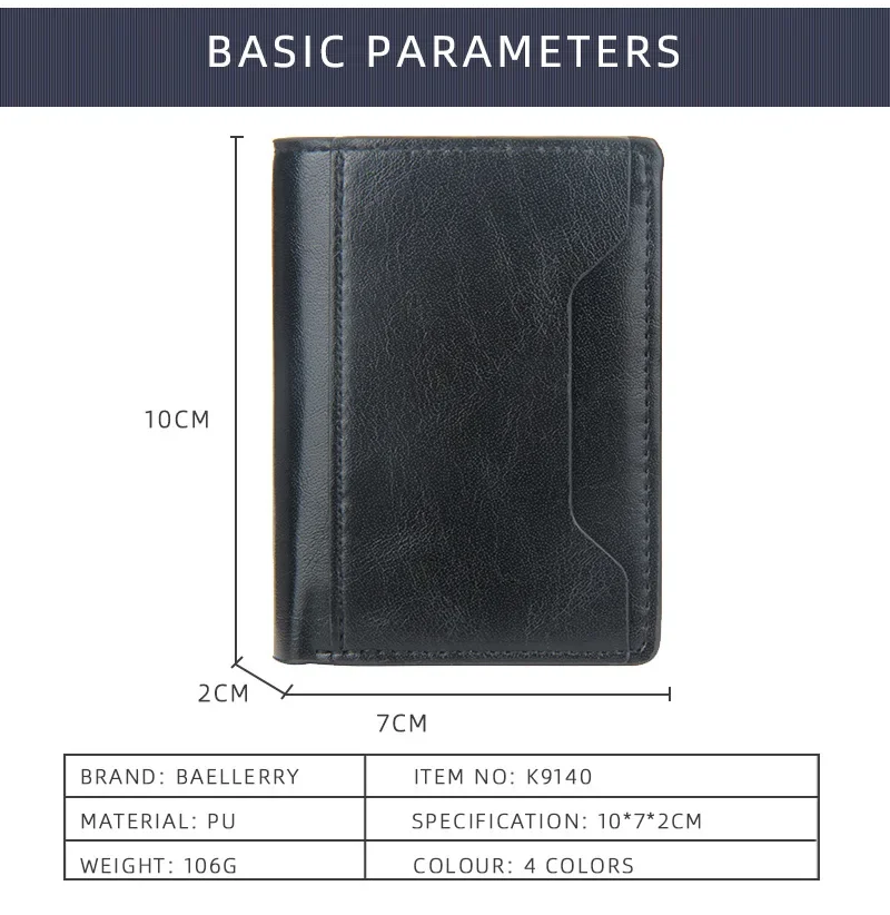 Business Magnetic Card Solt Case for Magsafe Functions Phone Case Card Holder Wallet Luxury PU Leather Men Slim Purses Pocket