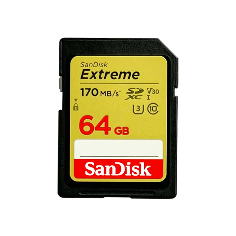 Imagem -04 - Sandisk-cartão sd Extremo para Câmera Slr e pc Uhs-i u3 V30 32gb 64gb 128gb 256gb Velocidade de até 180 Mbps Perfeito para Vídeo 4k Uhd