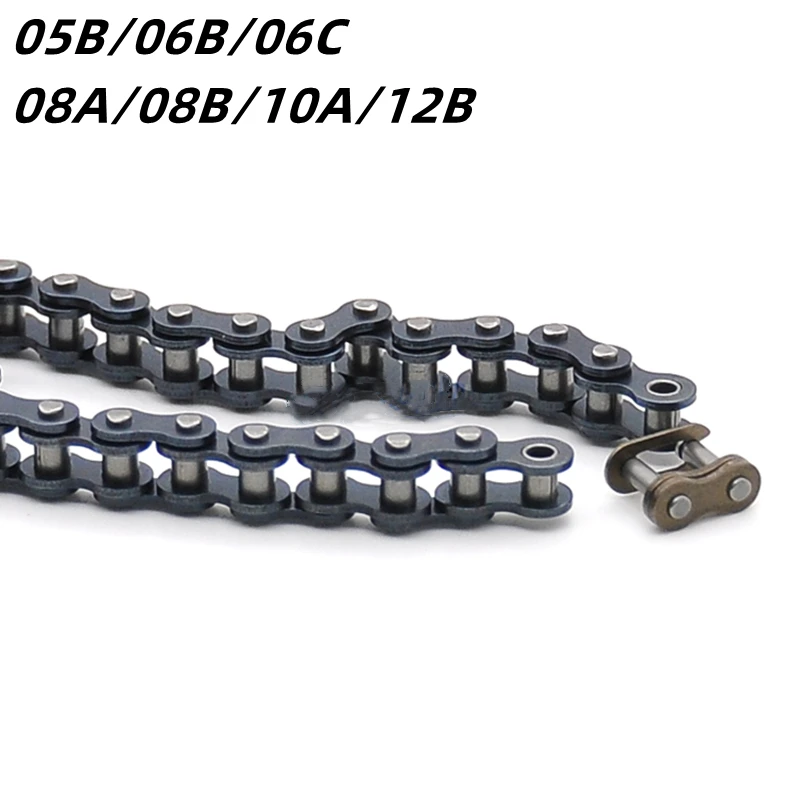 05B/06B/06C/08A/08B/10A/12B Single Row Chain for Industrial Transmission Short Pitch Roller Chain for Transmission 0.5/1.5/5m